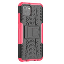 For Samsung Galaxy A03 EU Version Tire Texture TPU + PC Phone Case(Pink)