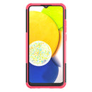 For Samsung Galaxy A03 EU Version Tire Texture TPU + PC Phone Case(Pink)