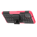 For Samsung Galaxy A03 EU Version Tire Texture TPU + PC Phone Case(Pink)