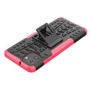For Samsung Galaxy A03 EU Version Tire Texture TPU + PC Phone Case(Pink)