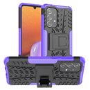 For Samsung Galaxy A33 5G Tire Texture TPU + PC Phone Case(Purple)