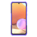 For Samsung Galaxy A33 5G Tire Texture TPU + PC Phone Case(Purple)