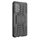 For Samsung Galaxy A33 5G Tire Texture TPU + PC Phone Case(Black)