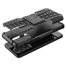 For Samsung Galaxy A33 5G Tire Texture TPU + PC Phone Case(Black)