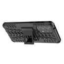 For Samsung Galaxy A33 5G Tire Texture TPU + PC Phone Case(Black)