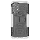 For Samsung Galaxy A33 5G Tire Texture TPU + PC Phone Case(White)