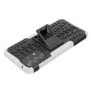 For Samsung Galaxy A33 5G Tire Texture TPU + PC Phone Case(White)