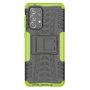For Samsung Galaxy A33 5G Tire Texture TPU + PC Phone Case(Green)