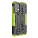 For Samsung Galaxy A33 5G Tire Texture TPU + PC Phone Case(Green)