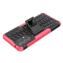 For Samsung Galaxy A33 5G Tire Texture TPU + PC Phone Case(Pink)