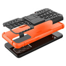 For Samsung Galaxy A33 5G Tire Texture TPU + PC Phone Case(Orange)