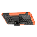 For Samsung Galaxy A33 5G Tire Texture TPU + PC Phone Case(Orange)
