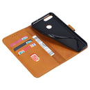 For Huawei P Smart GUSSIM Business Style Horizontal Flip Leather Case with Holder & Card Slots & Wallet(Black)