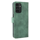For Samsung Galaxy A13 4G Skin Feel Magnetic Buckle Calf Texture PU Phone Case(Green)