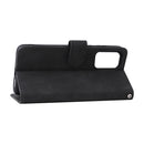 For Xiaomi 12 5G Skin Feel Magnetic Buckle Calf Texture PU Phone Case(Black)