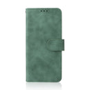 For Xiaomi 12 5G Skin Feel Magnetic Buckle Calf Texture PU Phone Case(Green)