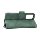 For Xiaomi 12 5G Skin Feel Magnetic Buckle Calf Texture PU Phone Case(Green)