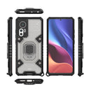 For Xiaomi 12 Space PC+TPU Shockproof Phone Case with Ring Holder(Grey)