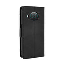 For Nokia X100 / X10 / X20 Skin Feel Calf Pattern Leather Phone Case(Black)
