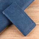 For Nokia X100 / X10 / X20 Skin Feel Calf Pattern Leather Phone Case(Blue)