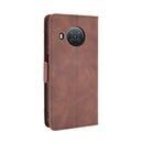 For Nokia X100 / X10 / X20 Skin Feel Calf Pattern Leather Phone Case(Brown)