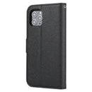 Cross Texture Detachable Leather Phone Case For iPhone 11(Black)