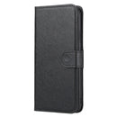 Cross Texture Detachable Leather Phone Case For iPhone XR(Black)