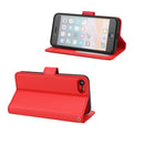 Cross Texture Detachable Leather Phone Case For iPhone SE 2022 / SE 2020 / 8 / 7(Red)