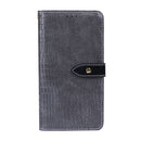For Xiaomi 12 idewei Crocodile Texture Horizontal Flip Phone Leather Phone Case(Grey)