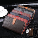 For Xiaomi 12 Pro idewei Crocodile Texture Horizontal Flip Phone Leather Phone Case(Black)