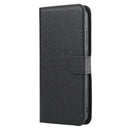 For Samsung Galaxy S21 FE 5G Cross Texture Detachable Leather Phone Case(Black)