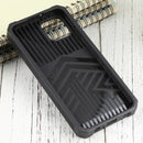 For Samsung Galaxy A03 Sliding Camera Cover Design PC + TPU Shockproof Phone Case(Black)