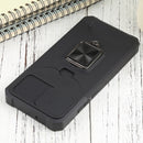 For Samsung Galaxy A03 Sliding Camera Cover Design PC + TPU Shockproof Phone Case(Black)