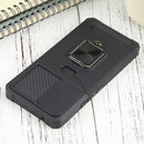 For Samsung Galaxy A53 5G Sliding Camera Cover Design PC + TPU Shockproof Phone Case(Black)