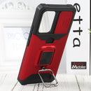 For Samsung Galaxy A53 5G Sliding Camera Cover Design PC + TPU Shockproof Phone Case(Red)