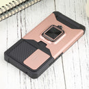 For Samsung Galaxy A53 5G Sliding Camera Cover Design PC + TPU Shockproof Phone Case(Rose Gold)