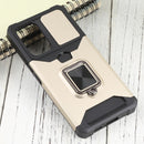 For Samsung Galaxy A53 5G Sliding Camera Cover Design PC + TPU Shockproof Phone Case(Gold)