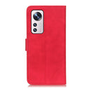 For Xiaomi 12 Pro / 12S Pro KHAZNEH Retro Texture Leather Phone Case(Red)