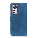 For Xiaomi 12 Pro / 12S Pro KHAZNEH Retro Texture Leather Phone Case(Blue)
