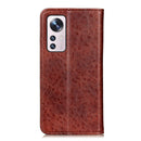 For Xiaomi 12 Pro / 12S Pro Magnetic Crazy Horse Texture Leather Phone Case(Brown)