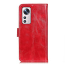 For Xiaomi 12 / 12X / 12S Retro Crazy Horse Texture Leather Phone Case(Red)