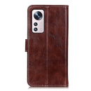 For Xiaomi 12 / 12X / 12S Retro Crazy Horse Texture Leather Phone Case(Brown)
