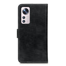 For Xiaomi 12 Pro / 12S Pro Crocodile Texture Leather Phone Case(Black)