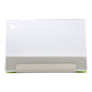 For Samsung Galaxy Tab A8 10.5 2021 X200 / X205 Silk Texture 3-fold Leather Tablet Case(Green)