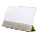 For Samsung Galaxy Tab A8 10.5 2021 X200 / X205 Silk Texture 3-fold Leather Tablet Case(Green)