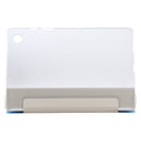 For Samsung Galaxy Tab A8 10.5 2021 X200 / X205 Silk Texture 3-fold Leather Tablet Case(Sky Blue)