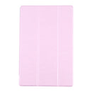 For Samsung Galaxy Tab A8 10.5 2021 X200 / X205 Silk Texture 3-fold Leather Tablet Case(Pink)
