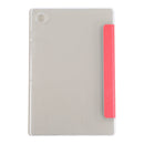For Samsung Galaxy Tab A8 10.5 2021 X200 / X205 Silk Texture 3-fold Leather Tablet Case(Red)