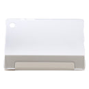 For Samsung Galaxy Tab A8 10.5 2021 X200 / X205 Silk Texture 3-fold Leather Tablet Case(Gold)