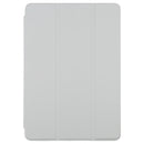 For Xiaomi Mi Pad 5 Pen Slot Transparent Back Cover Leather Tablet Case(Grey)